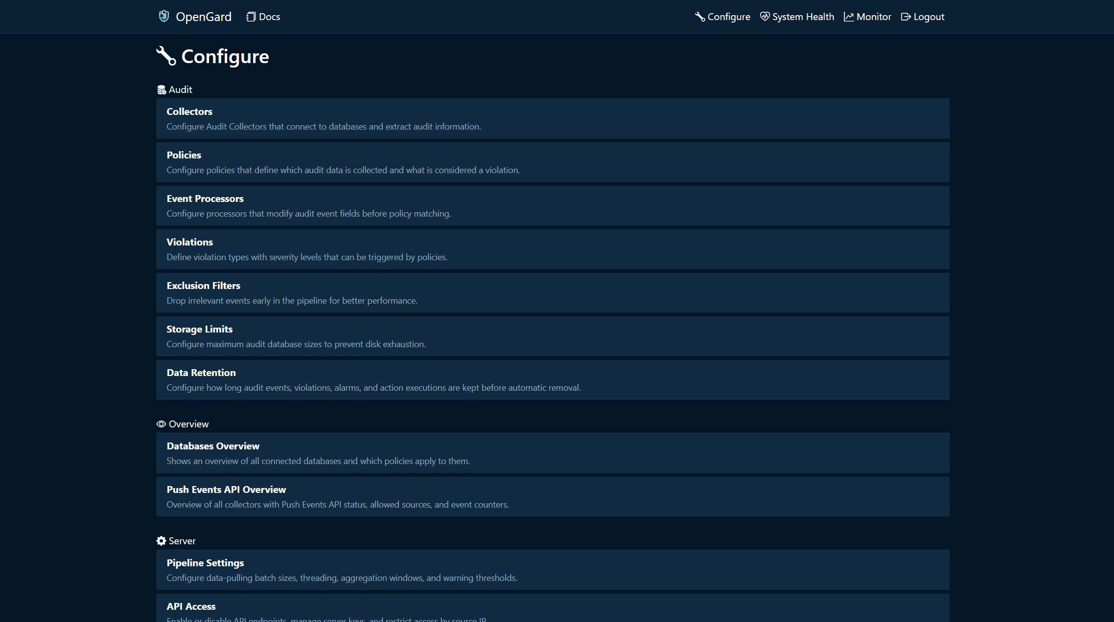 OpenGard Screenshot 6
